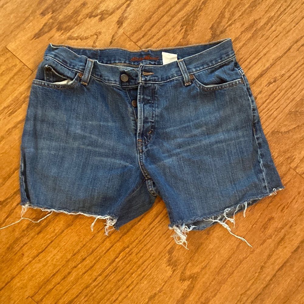 Eddie Bauer size 12 Jean cut off’s, button up fly
